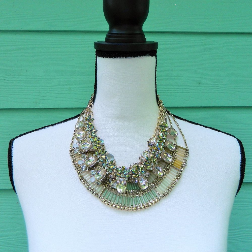 (Bundle) 4 Statement necklaces